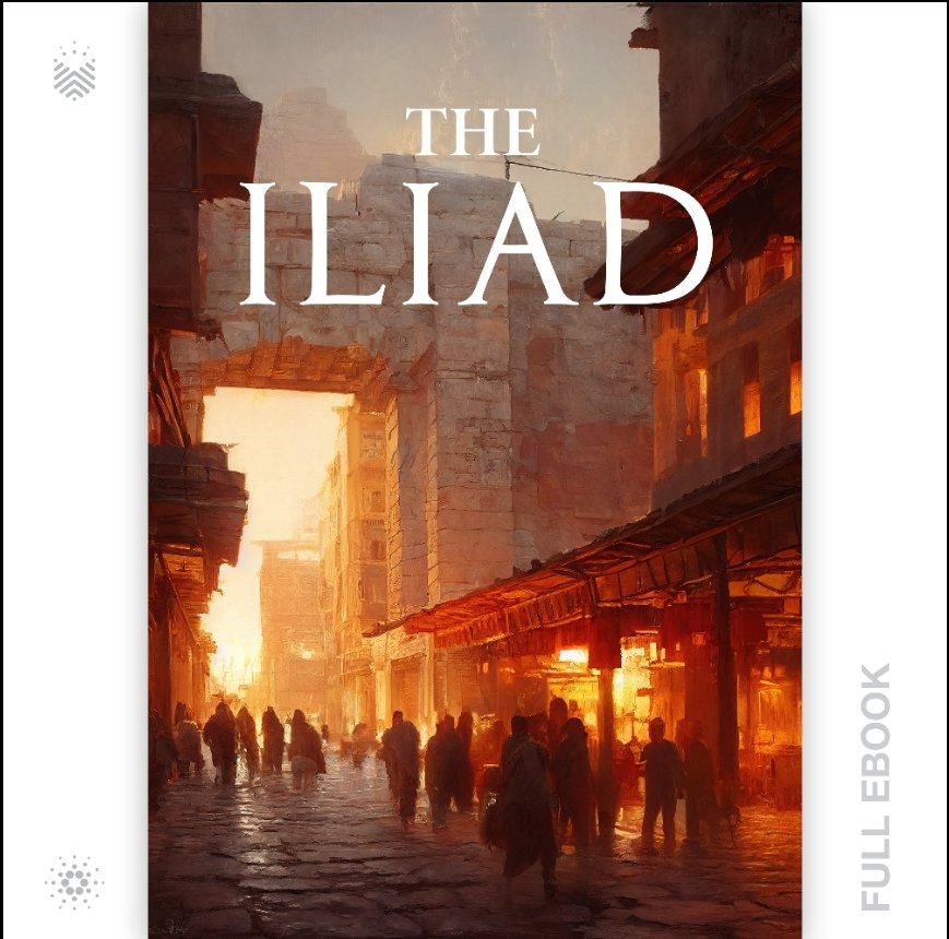 Since Iliad and Odyssey are both out from <a href="/book_io/">Book.io</a> it's time for an #NFT #Giveaway

The Iliad --> Trojan War and fall of Troy.
The Odyssey --> voyages of Odysseus on his way back from the Trojan War 🇬🇷

❤️ Like
🔄 RT
👨‍🍳 Follow 
🙋‍♂️ Tag 3 friends

1 winner gets both in 24h 📚