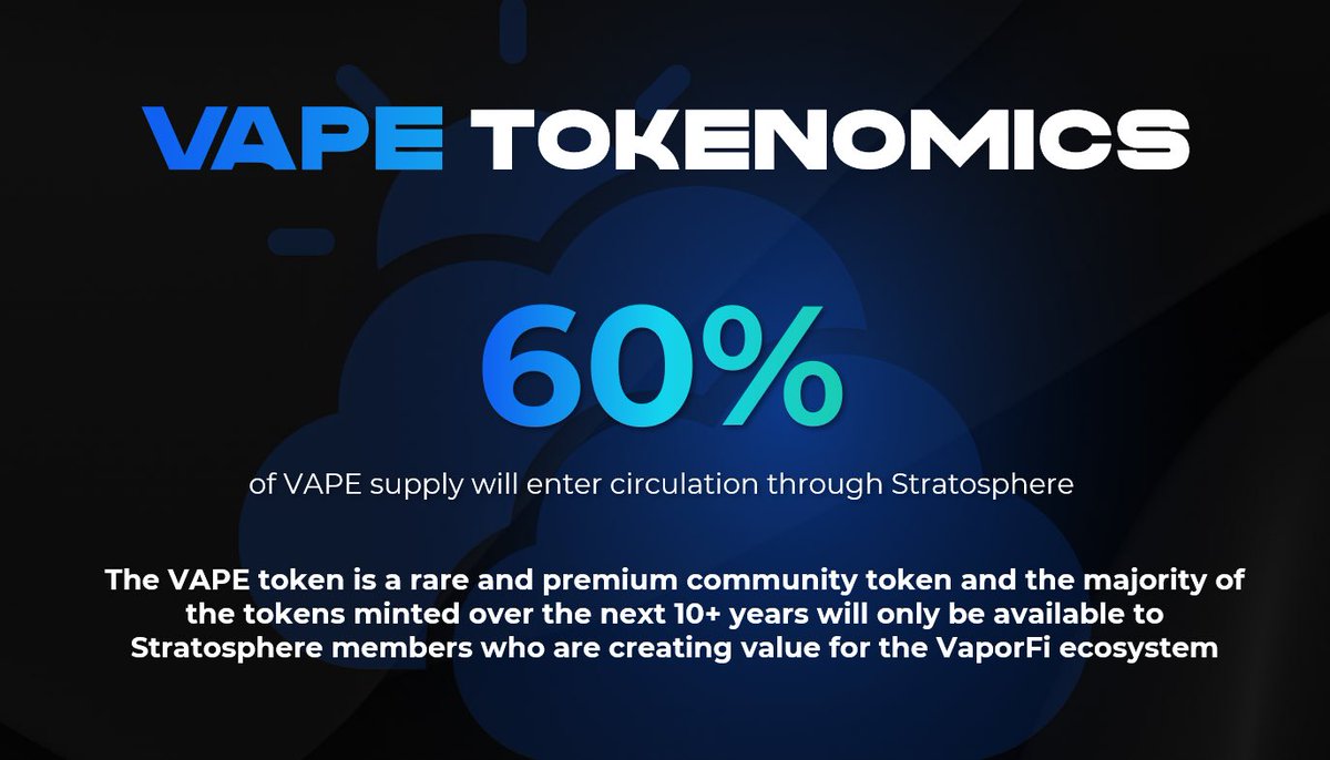 We’ve said it before and we’ll say it again…you’re going to want to enroll in Stratosphere!

$VAPE $VPND #VaporDex