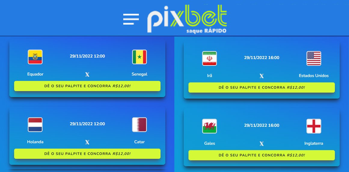 Como cadastrar no Pixbet e ganhar 12 Reais Via PIX fazendo aposta grátis 