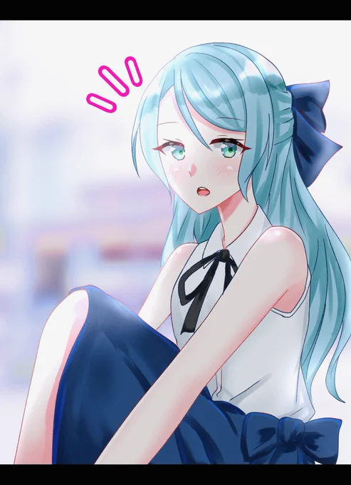 これはバンドリ絵描き時代の時に描いた紗夜さん 