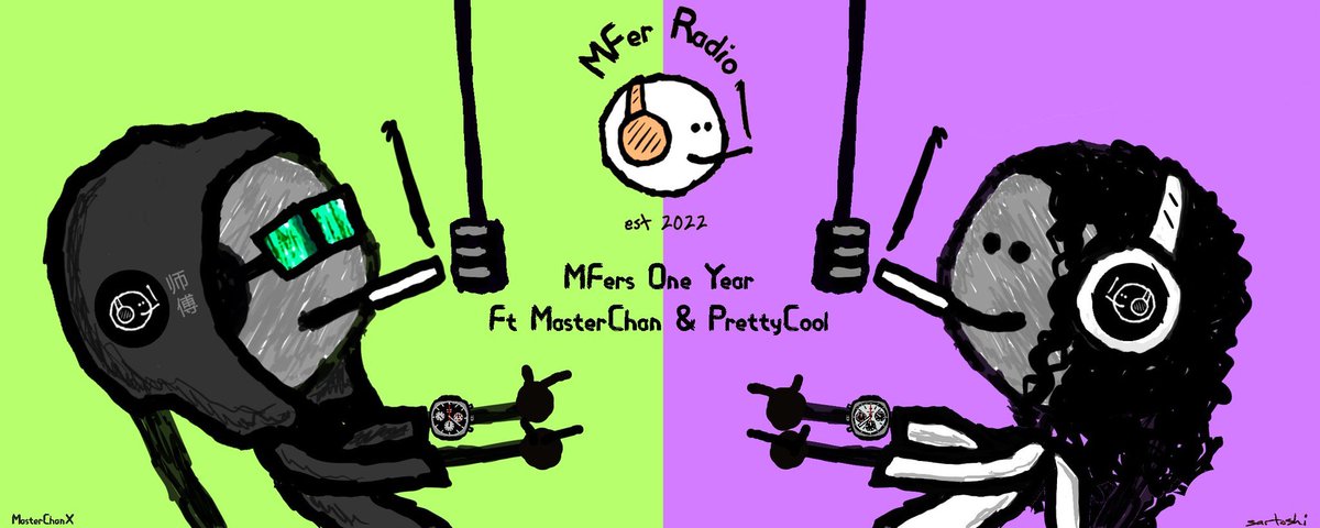 mfers one year anniversary 🎧🚬 on Nov 30th
At 7PM EST  @mfermedia