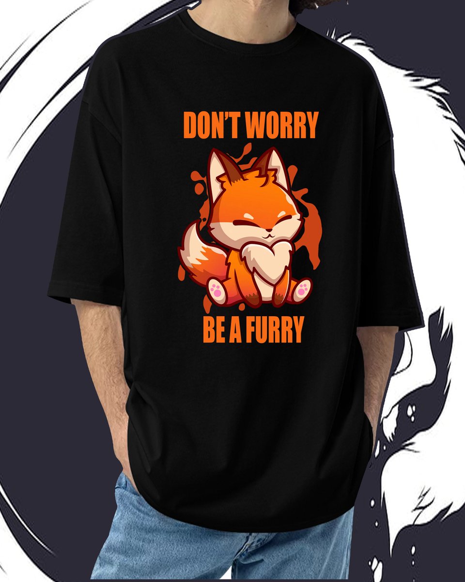 Cute #fox t shirt dont worry be a furry!
#shirt #furry #foxterrier #foxnews #furryfox #foxfurry
#shirt #tshirt #shirtdesign #shirtlessguys #shirting #shirtsale
#fuchs #fuchsia #fuchswheels #fuchsstute
#fury #furryart #furryfandom #foryou #foryoupage 
shirtee.com/en/lbkh928cfds…