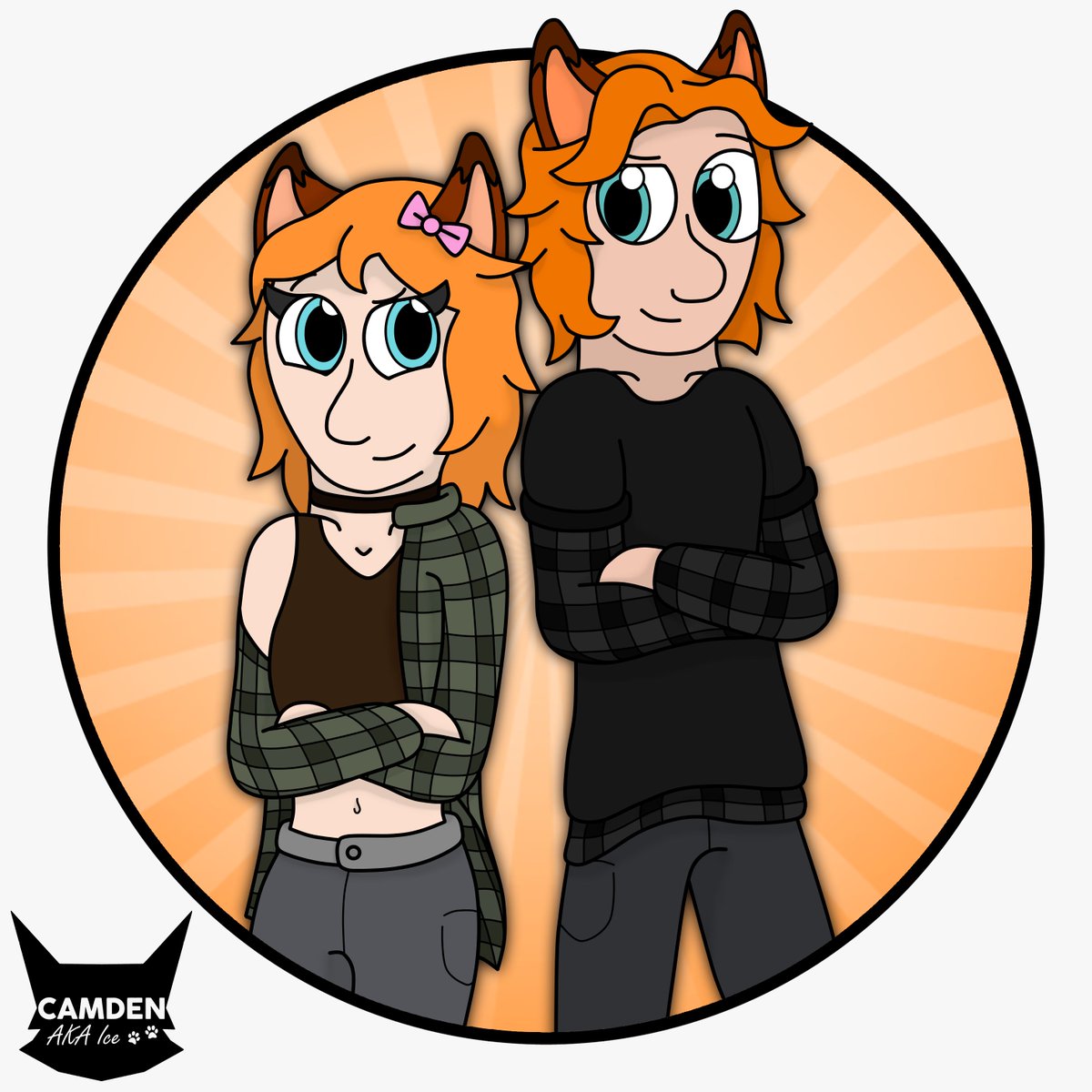 Camden_Aka_Ice's tweet photo. ๐ฆNetti and Ray๐ฆ
Today I drew @jjkay03 and @Netti1010 who y'all may know as my server mates on the Hydra SMP!
#jjkay03 #jjkayfanart #hydrasmp #santoria #santorianetwork #nationsmc https://t.co/o0YsyljQuX