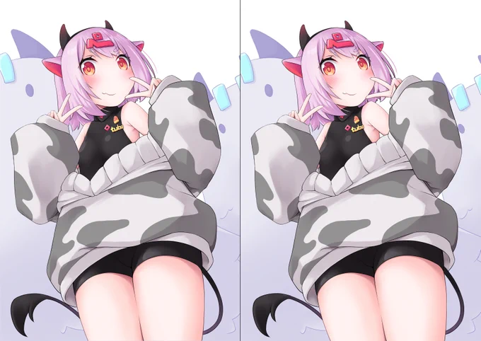 文字無しも#め絵うし 