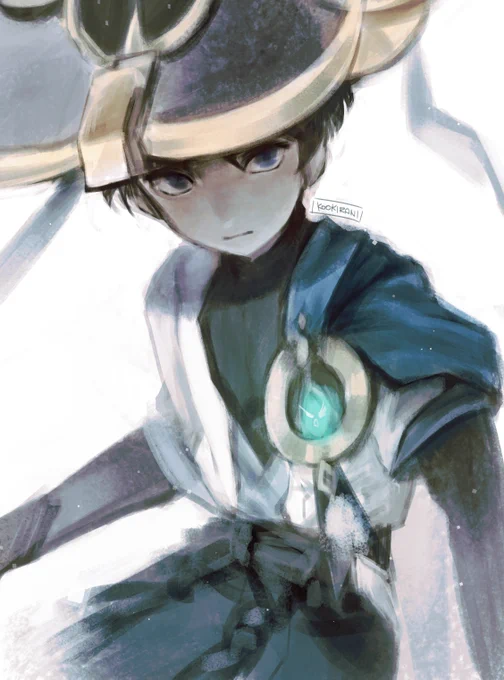 brush test #wanderer #GenshinImpact 