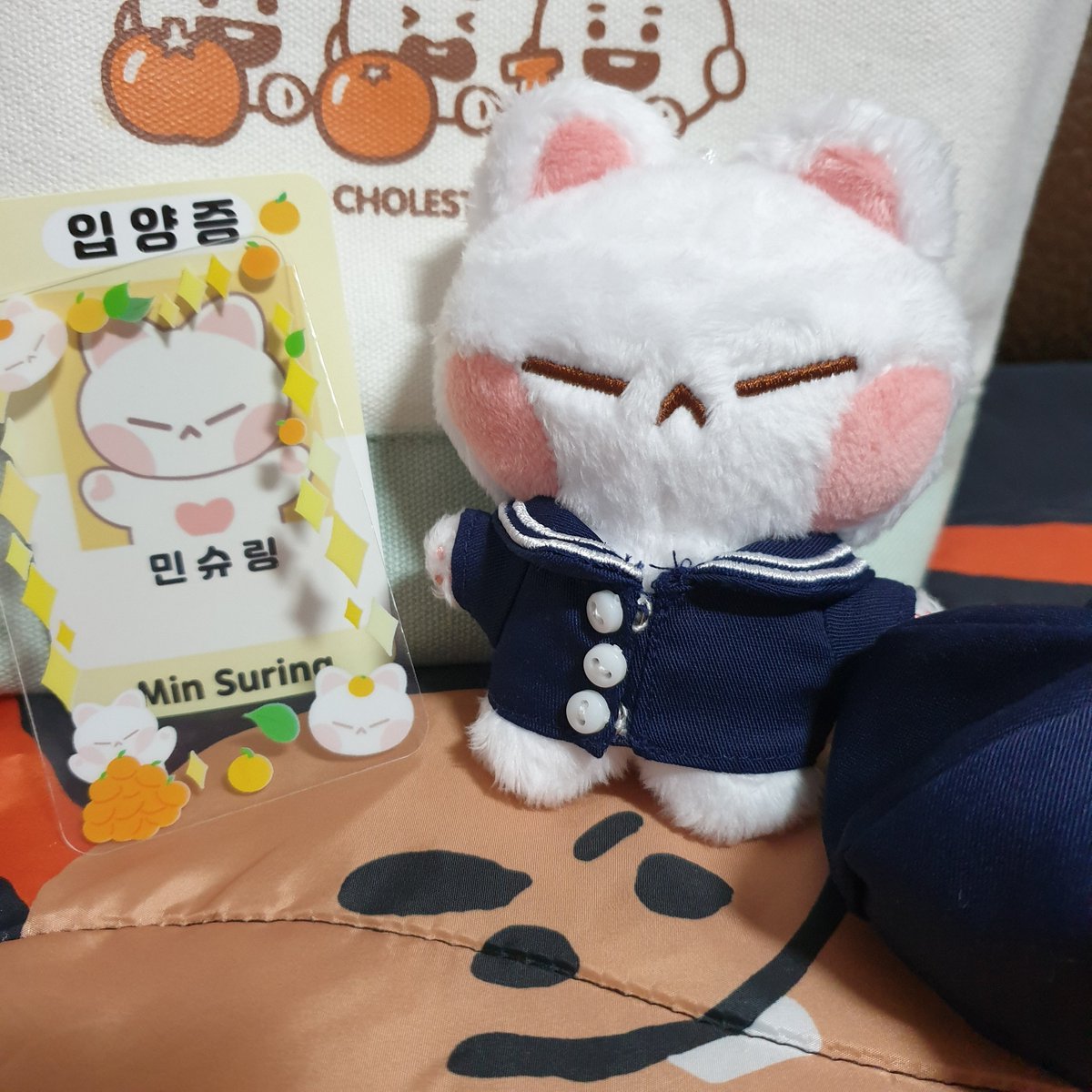 buddyofbts's tweet image. @minsuring 
정말 오래 기다린 민슈링이 드뎌 도착했어요!!! 너무너무 귀엽고 세라복 디테일 대박이어요💜 제작 진행해주시고 오랫동안 신경써주셔서 넘 감사합니다!! 오늘 출장길에도 데려왔어요 헤헤☺ 오래오래 아껴줄께 슈링아🥰