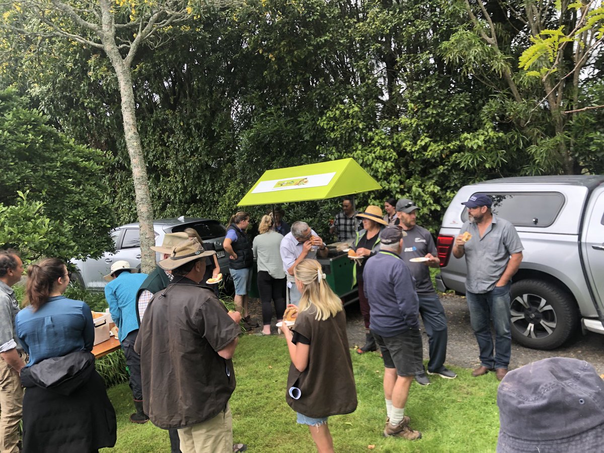 danielbirnie1's tweet photo. #TePuke field day today looking at inter planting an orchard with a bbq lunch to finish ⁦@NZ_Avocado⁩ ⁦@TrevelyansNZ⁩ https://t.co/ToGeKMQD74