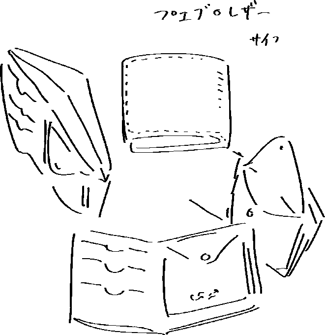 こういう普通なんだけど、作りはしっかりしてる財布ほしいね☺️ 