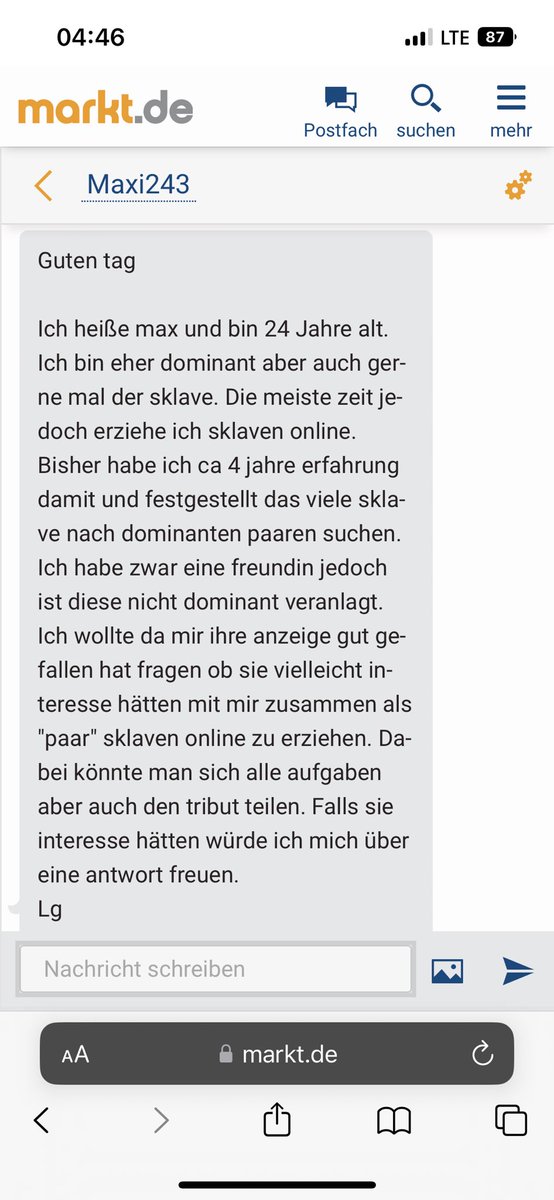 Hättet ihr Lust drauf ? ✨😈

#findom #herrin #sklave #dom #sub