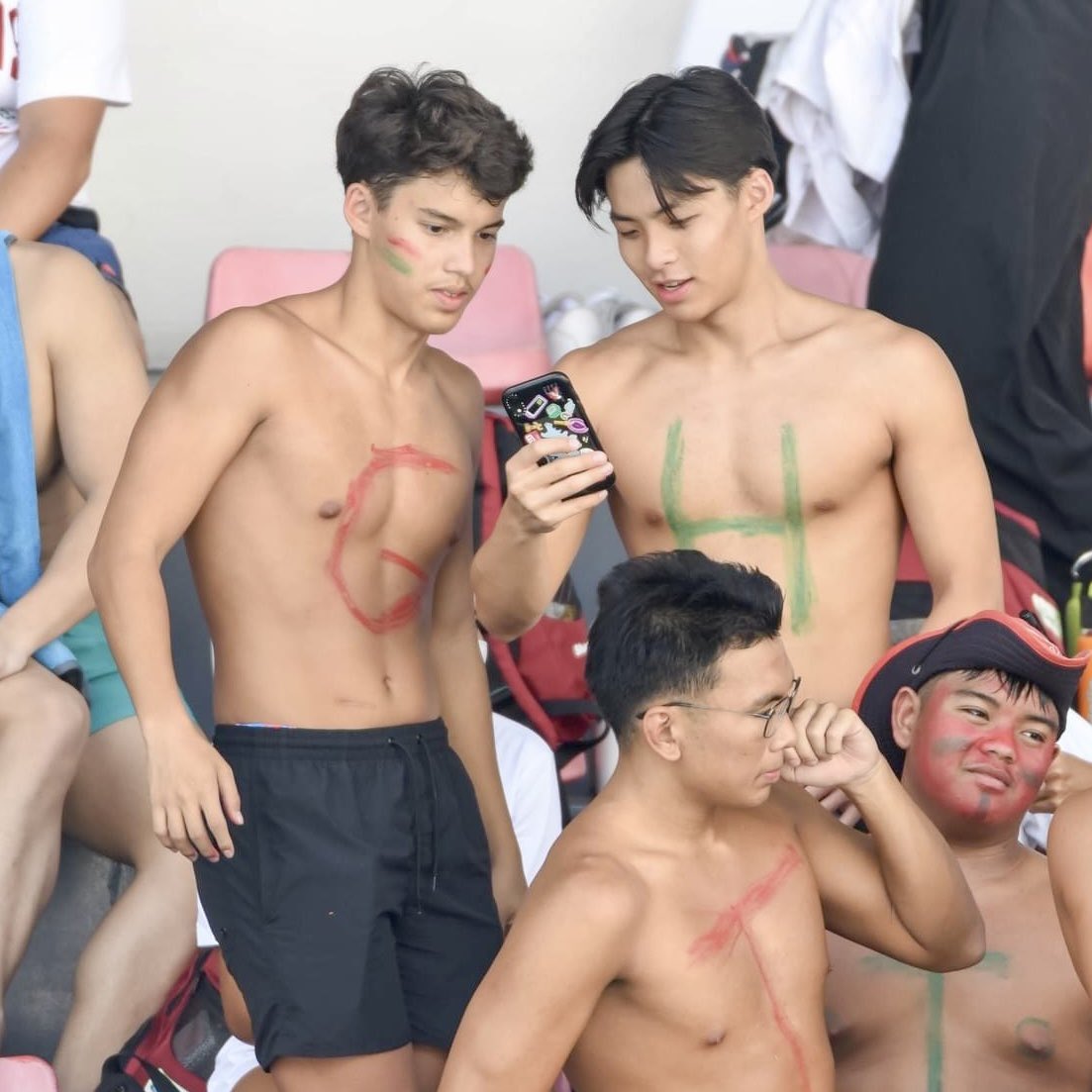 lumotxmoa's tweet photo. bye lady spikers, I’ll now support UP Swim Team char HAHAHAHA https://t.co/boIuK8qFn1