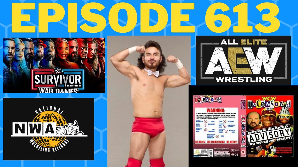 wizardspodcast's tweet photo. EPISODE 613
https://t.co/sY7lIWW2lY
We have a blast talking about #ThanksGiving  #WWE #SurvivorSeries #WarGames 
@Rolando_Pro98 joins us briefly to talk @nwa 
Technical Difficulties end the interview early but we will have him back 
#WizardsRewind back to #WCWUncensored95 https://t.co/65uhqfK3CL