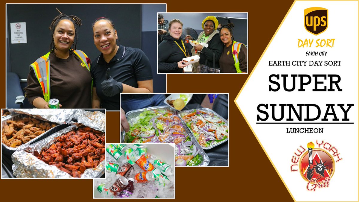 upsec_day's tweet photo. Bringing in PEAK SEASON the right way, with good food and good times!! Thank You to all the UPSERs that made Super Sunday a breeze!! https://t.co/lvkX4vZ4uY