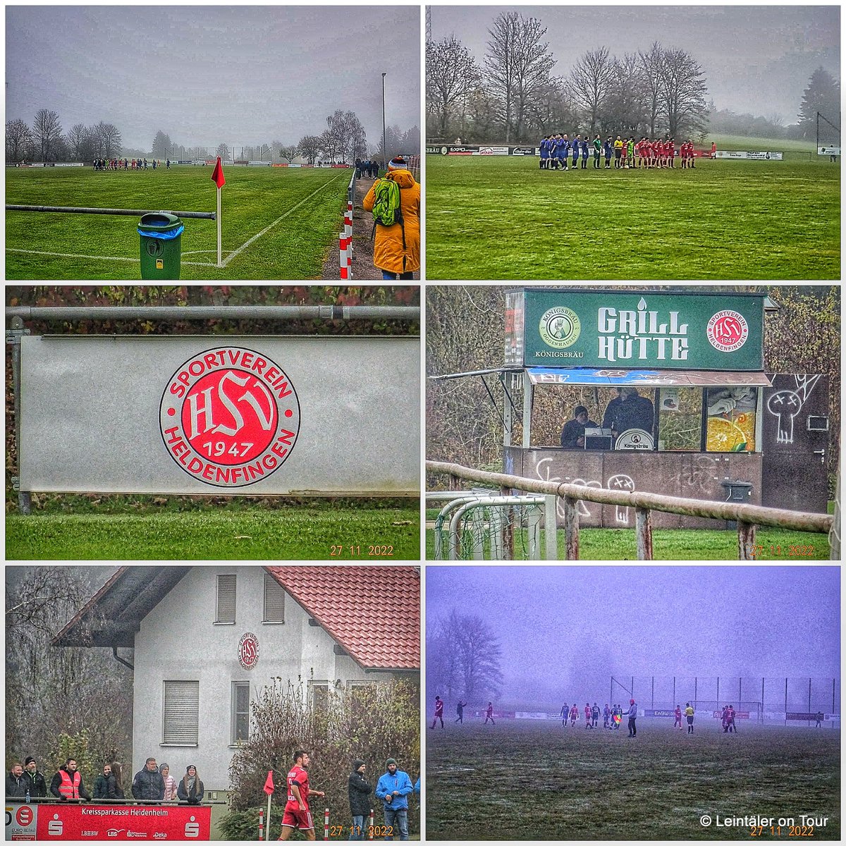 leintaeler's tweet photo. Sportgelände Am Häule - SG Heldenfingen/Heuchlingen - TSG Nattheim 1:1 (Bezirksliga Ostwürttemberg, 27.11.2022)

#groundhopping, #nonleague, #8liga, #nattheim, #heldenfingen #bezirksliga #tsgnattheim #fussball, #sgheldenfingenheuchlingen, #gerstetten, #football #football https://t.co/yuq7Vw9vWY