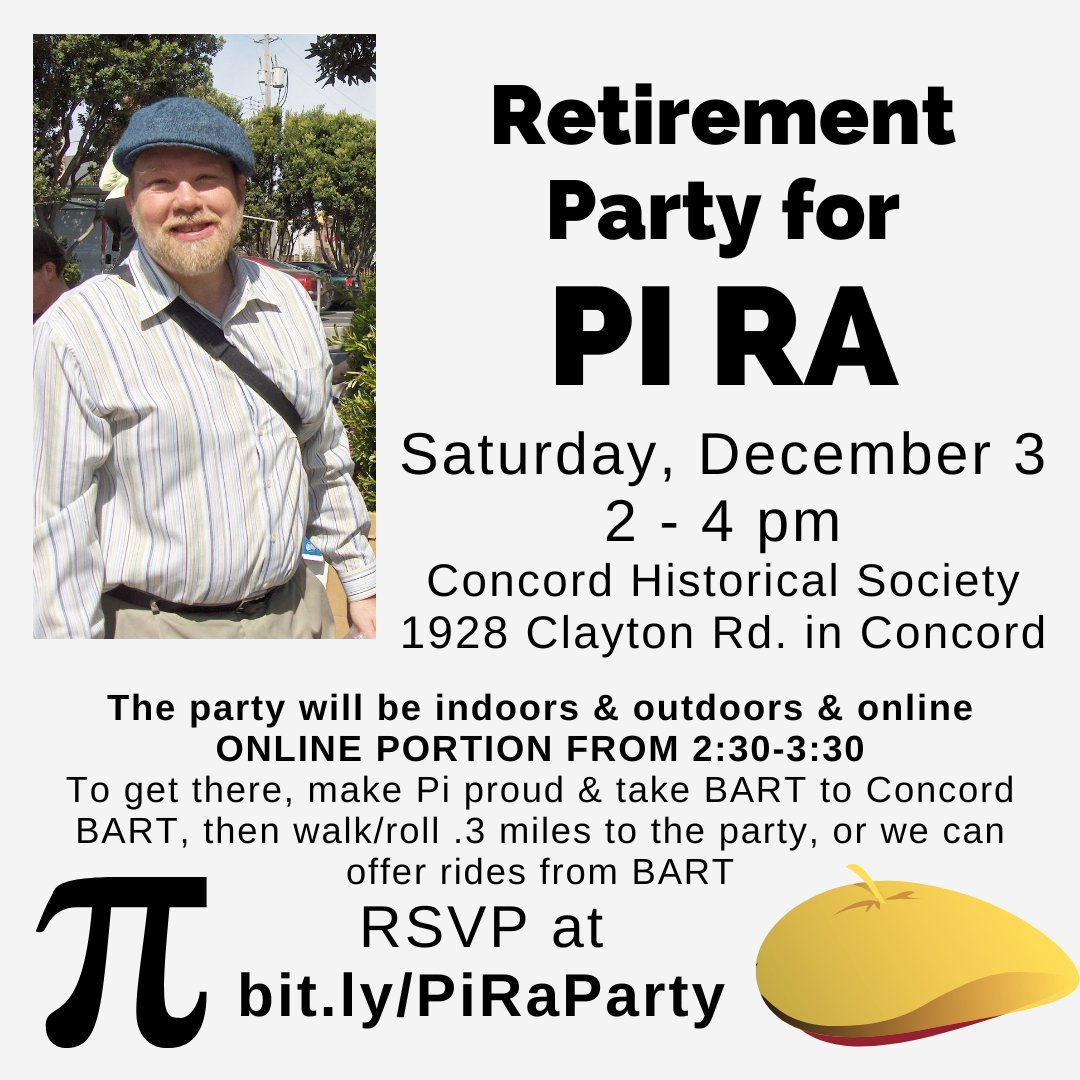 sdaction1's tweet photo. Join us Saturday, December 3 in person or on zoom to celebrate Pi Ra's retirement after 17 years of SDA and more than 2 decades working on transportation for seniors and people with disabilities! RSVP at https://t.co/DP7Cr3phHi so we can send more details. Share widely. https://t.co/q31cS0Yf1o