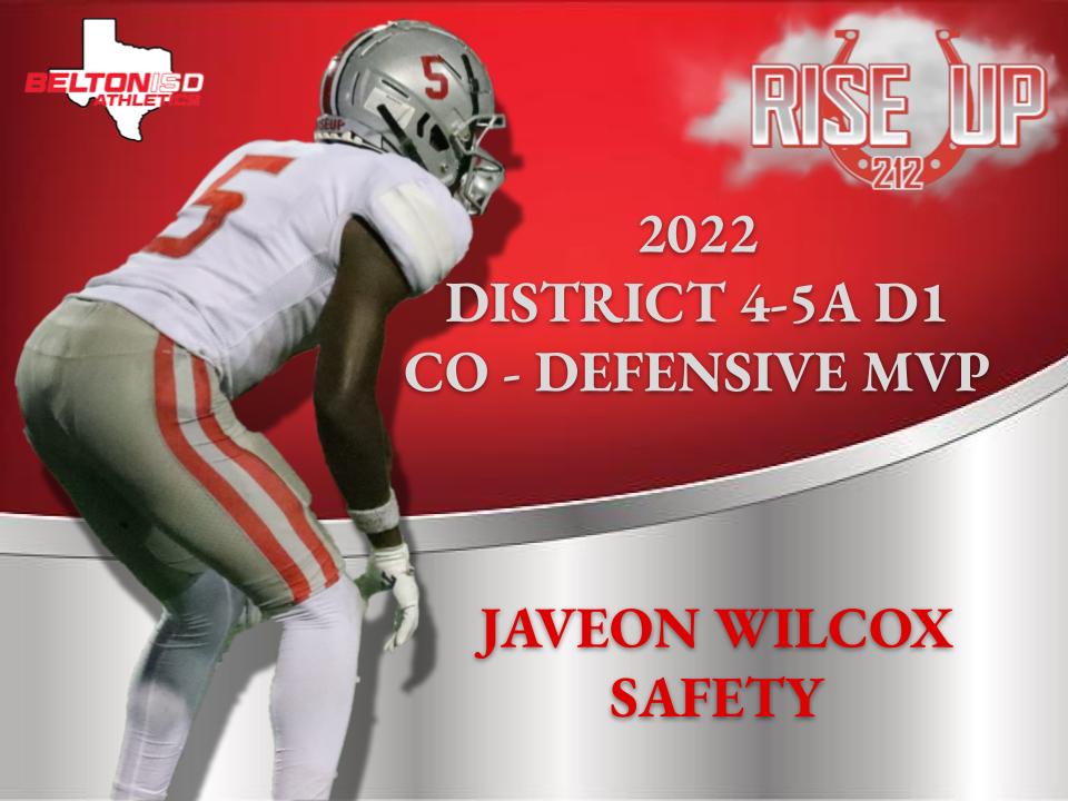 Congratulations to Javeon Wilcox @Boomm1k for being named Co-Defensive MVP for the District.  #RISEUP