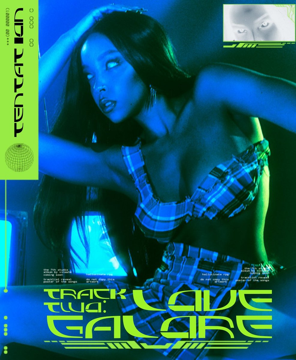 vinitheeyonce's tweet photo. ๐ง๐๐ก๐ง๐๐ง๐๐ข๐ก: Tracklist Reveal ๐
TRACK 2: Love Galore (feat. @BillieEIWD)๐ค
RPG โข @RHallucinado โข #SocialHLC โข #TENTATION๐พ โข #VINASHE๐บ https://t.co/f7rb8y8rnI