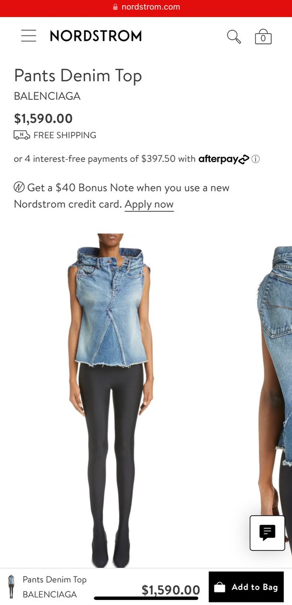 melindawileman's tweet photo. @Nordstrom would rather sell crap like this than cut their ties with child abusers #cancelbalenciaga https://t.co/lG7fDuTsxk