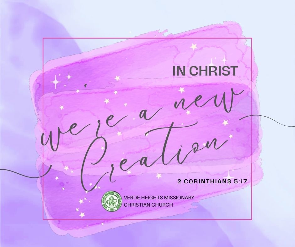 MchVerde's tweet photo. Let us praise God for bringing newness in us. We are a new creation!

Follow us on social:
Facebook @vhmcc
Instagram @vhmcc082007
Tweeter @McHVerde
Pinterest @vhmcc2007
#vhmcc #CAMACOP #deeperlife #TheLordshipofChrist #missions #praise #PraiseGod #PraiseTheLord #praiseandworship https://t.co/yQKupEO96g