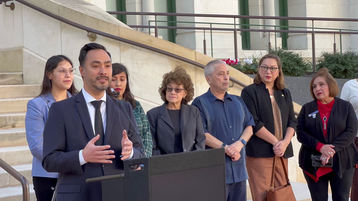 San Antonio has often been the center of Mexican American culture &amp; activism.

Today, I joined <a href="/SomosMACRI/">Mexican American Civil Rights Institute (MACRI)</a>, <a href="/Ron_Nirenberg/">Ron Nirenberg</a>, <a href="/TeriCastilloD5/">Councilwoman Teri Castillo</a> &amp; others to push for the designation of Emma Tenayuca Memorial Way on Cevallos St from I-35 to Probandt to honor her life as a labor leader.