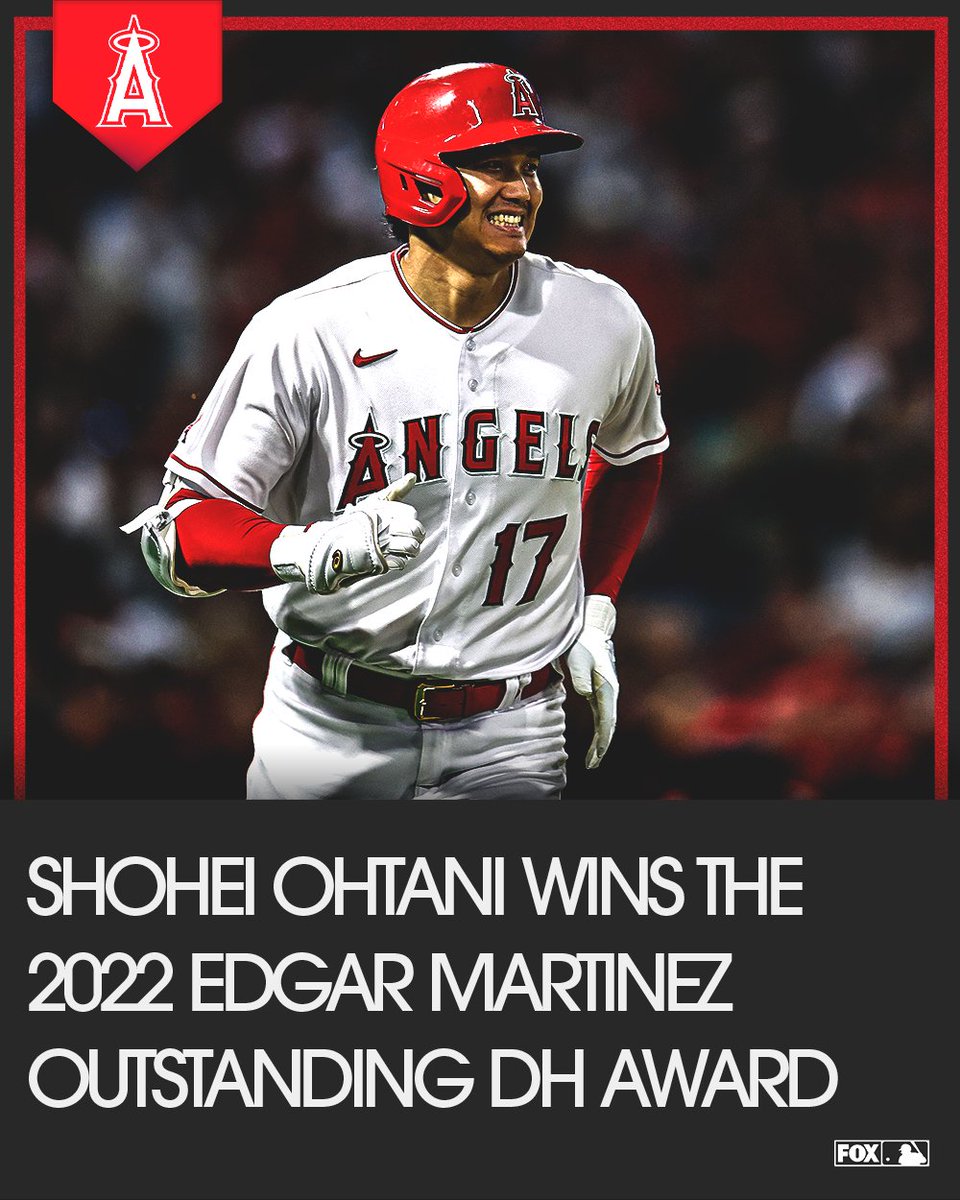 Shohei Ohtani wins for the second consecutive year! 🏆🏆