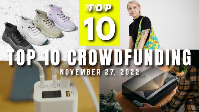 top 10 most successful crowdfunding campaigns nov 2022