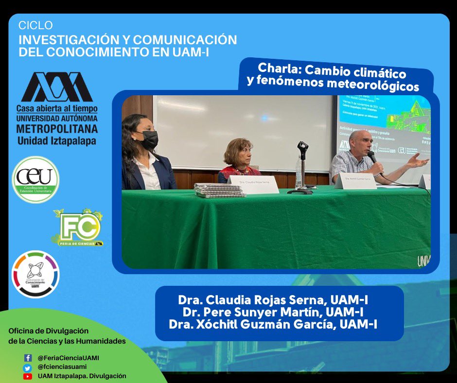 fcienciasuami's tweet photo. #MomentosDe eventos colaborativos
#ODCYH #UAMI #UAM #DCC https://t.co/Tz6svFzzZW