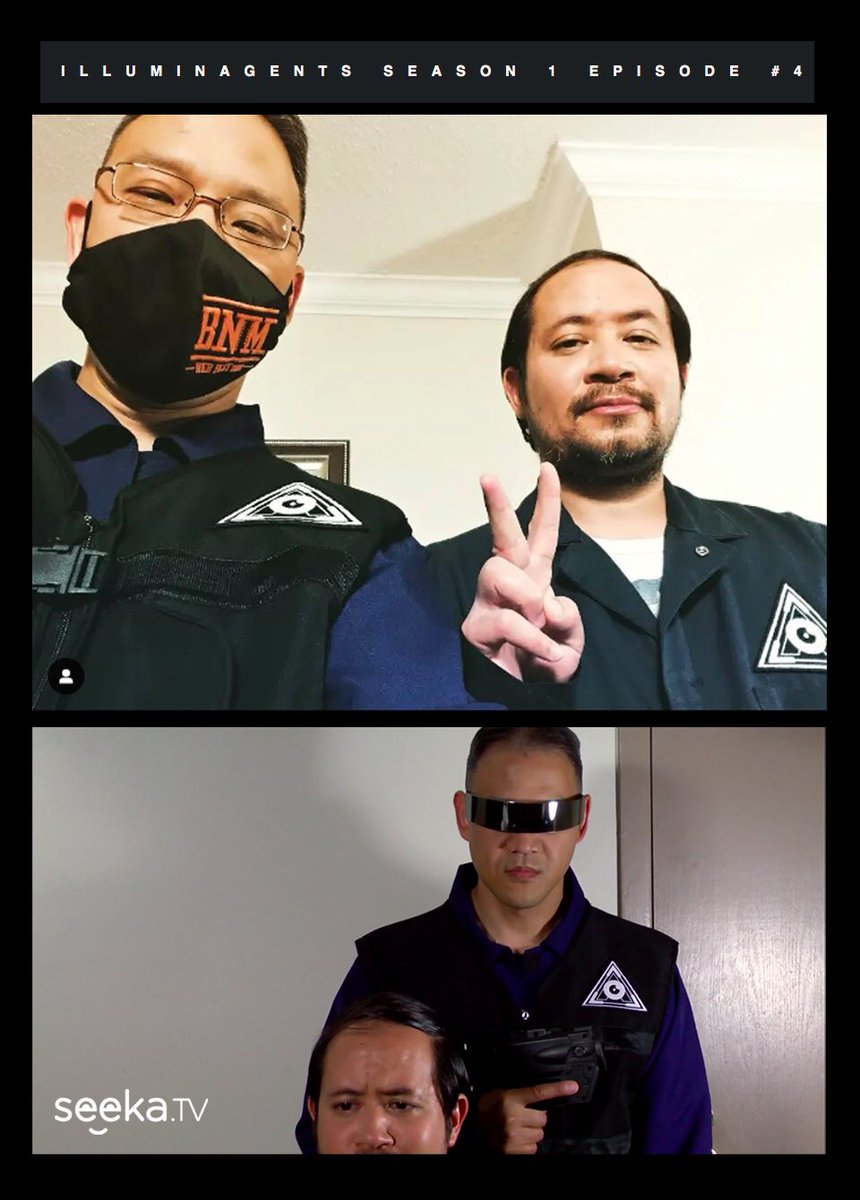 Finally got to work with the amazing Herman Wang! 😍👏 Creator of the award winning #scifi #fantasy series <a href="/TheSpellTutor/">TheSpellTutor</a> and now <a href="/illuminagents/">illuminagents</a>! Check us both out in Episode 4 "Moondust" 🌖 What a fun scene to film with this #webseries vet!!!

Watch here: watch.seeka.tv/en/illuminagen…