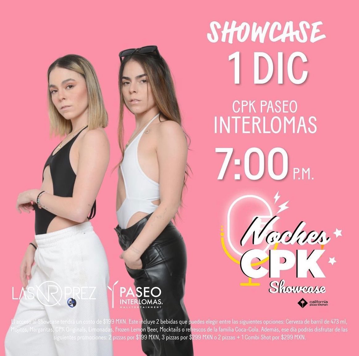 _lasprez's tweet photo. Acompáñanos a nuestro showcase este jueves 1 de diciembre en CPK Interlomas!! @valeprezt  @re_prez @CPKmexico https://t.co/VcdBkTLyf1