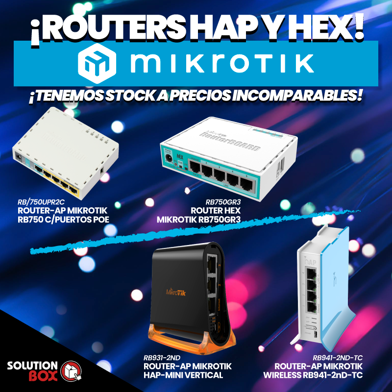 BoxDominicana's tweet image. Routers mikrotik con precios increíbles!!!!
.
.
.
Para mas información contactar a: pablo_hernandez@solutionbox.com.do
.
.
.
#mikrotik #routers #routermikrotik #routerap #routerhex #tecnologia #wifi #solutionbox #solutionboxdominicana