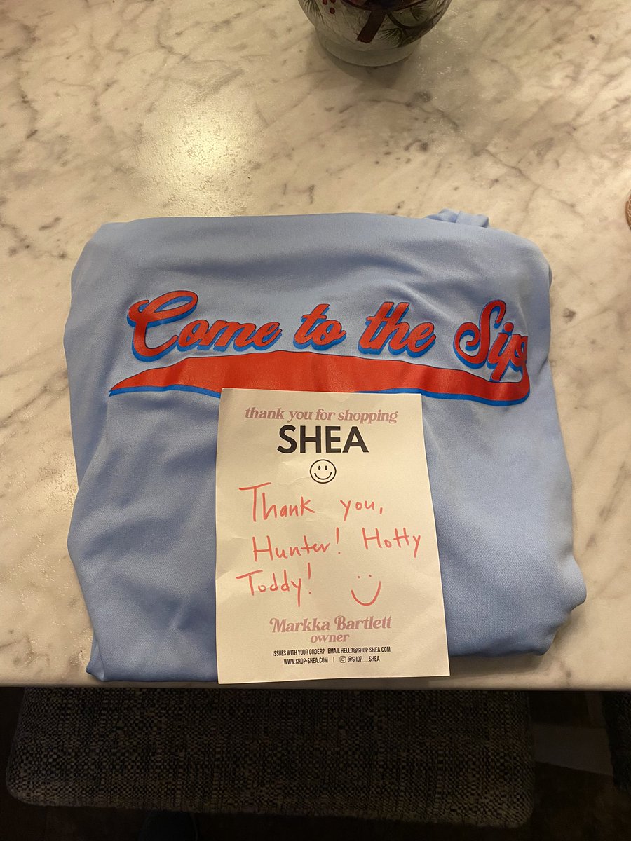 hwalls16's tweet image. @ShopSheaLLC look what came in today!! Thank y’all so much! @Lane_Kiffin #ComeToTheSip #hottytoddy