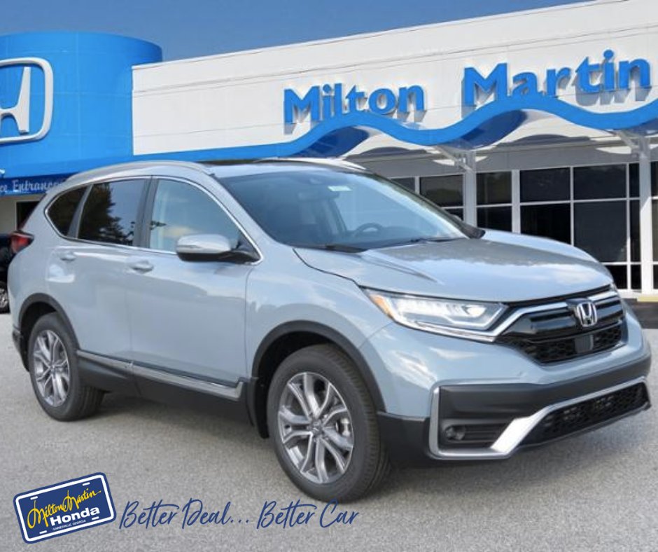 New 2022 Honda CR-V AWD TRG on the lot! (Stock #: 40678)

Look at that beautiful Sonic Gray Pearl color🤩

Visit us this week at #MiltonMartinHonda

#BetterDealBetterCar #ProudHondaDealer #Honda #GainesvilleGeorgia #CRV #AWD #NewCars #OnTheLot #Available