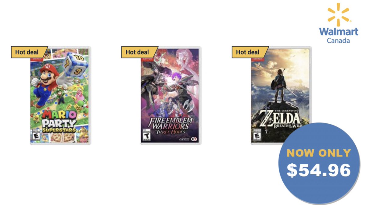 It's not too late to Switch up your gift-giving plans!

Save up to $25 on popular Nintendo Switch games like:
😮‍💨 Zelda: Breath of the Wild
🎲 Mario Party Superstars
⚔️ Fire Emblem Warriors: Three Hopes

➡️ ms.spr.ly/6010e6li4

It ends on November 30th!
