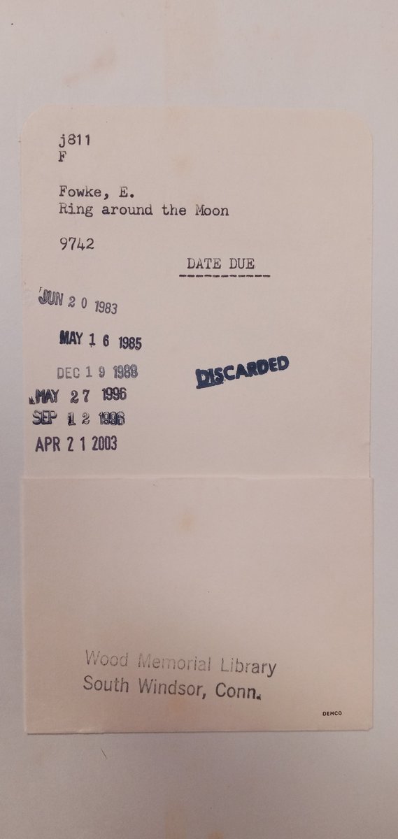 ryanblanck4's tweet image. I love seeing these old library card pockets as part of library ephemera stuff that are came from ex-library books. Taken from various places. #librarypockets #librarydiscards #exlibrarybooks #formerlibrarybooks #libraryephemera #oldlibrarybooks #ephemera #librarycardpockets
