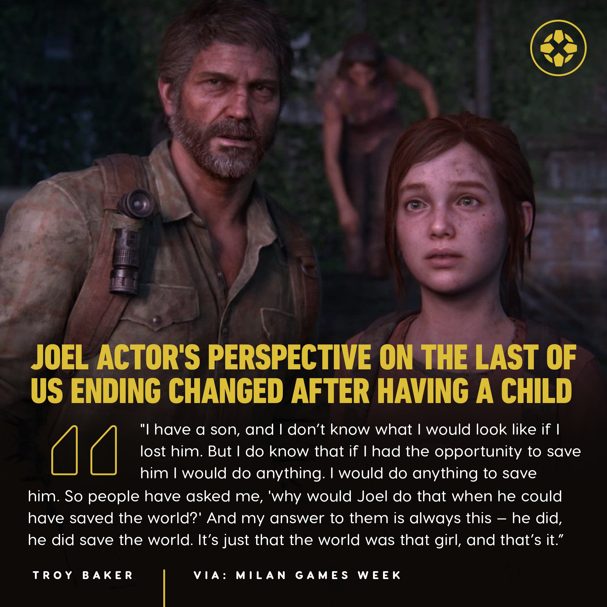 Troy Baker Says He Would Have Done Same As Joel In The Last Of Us Ending