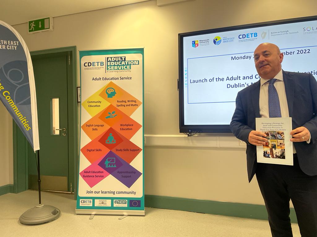City of Dublin ETB (@cityofdublinetb) on Twitter photo We were delighted to launch the review of ‘Adult and Community Education’ in the North East Inner City.
This initiative received fantastic support and guidance from community providers, local learners, <a href="/NEIC_Dublin/">NEIC</a>, <a href="/DeptofFHed/">Department of Further and Higher Education</a> and the Taoiseach's office.
#communityeducation We were delighted to launch the review of ‘Adult and Community Education’ in the North East Inner City.
This initiative received fantastic support and guidance from community providers, local learners, <a href="/NEIC_Dublin/">NEIC</a>, <a href="/DeptofFHed/">Department of Further and Higher Education</a> and the Taoiseach's office.
#communityeducation