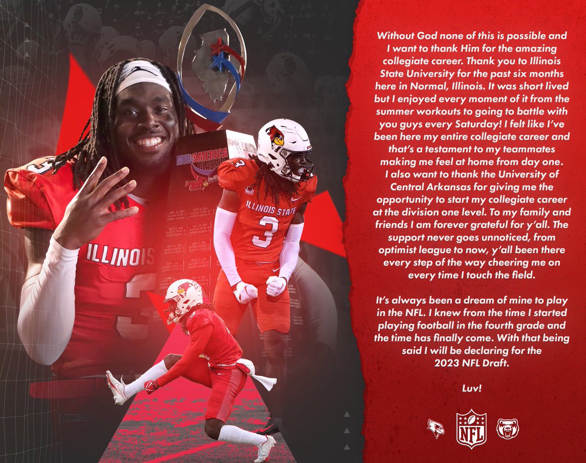 Thank you college football! 🤟🏿

S/o to all my teammates at both universities. We made countless memories on and off the field! 🤟🏿