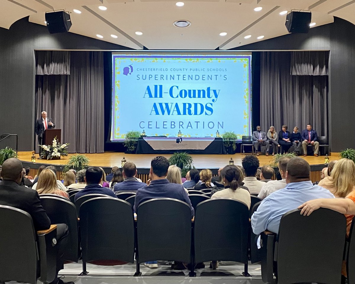 An evening to celebrate the outstanding #oneCCPS fall athletes!