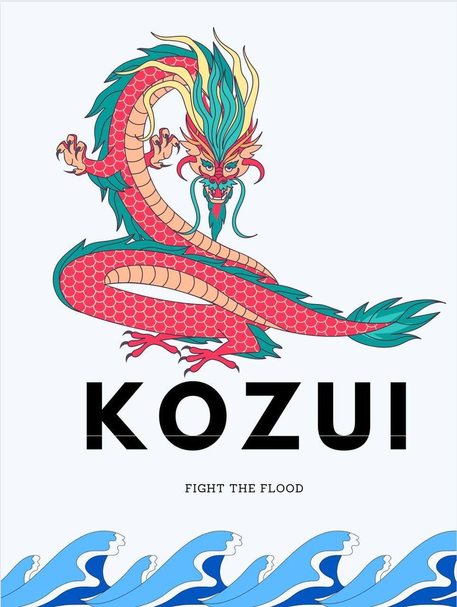 itsadragwhisper's tweet photo. The End of X Begins Here. $KOZUI #KOZUI
Kōzui Anti-Flood https://t.co/RK5Uwz6AgV https://t.co/5IW45TT2Jz