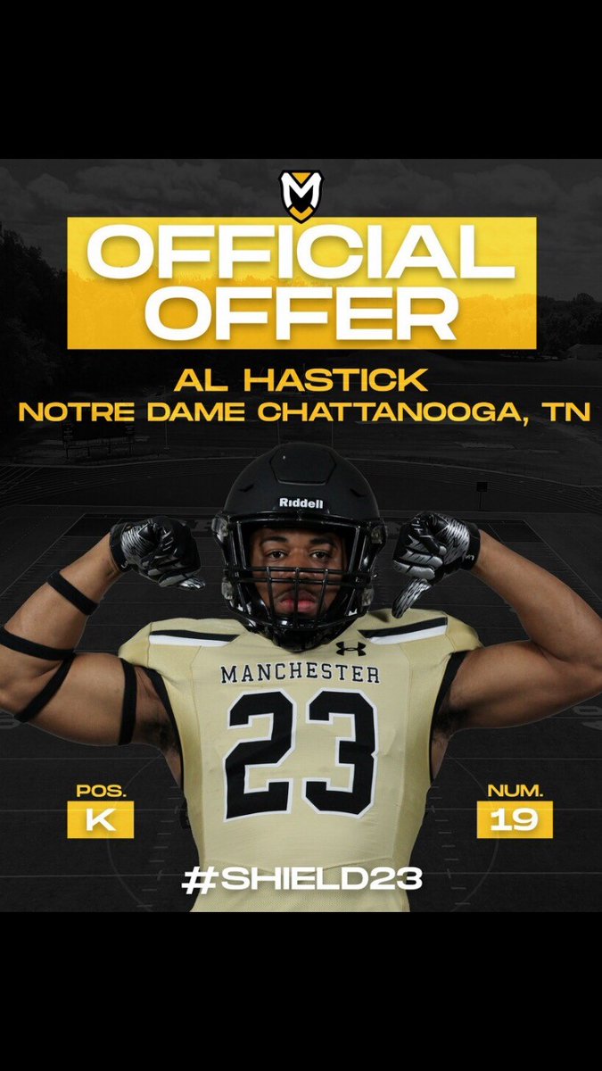 AlHastick4's tweet photo. After having a great conversation with @CoachWaltRaines, I am proud to announce that I have received my 1st Official Offer from @MU_SpartanFB and @footballcoachj . @NDChattAthletic @cfantastic0101 @BoCampbell34 @TheRealPatHealy https://t.co/2IbMDmhujX
