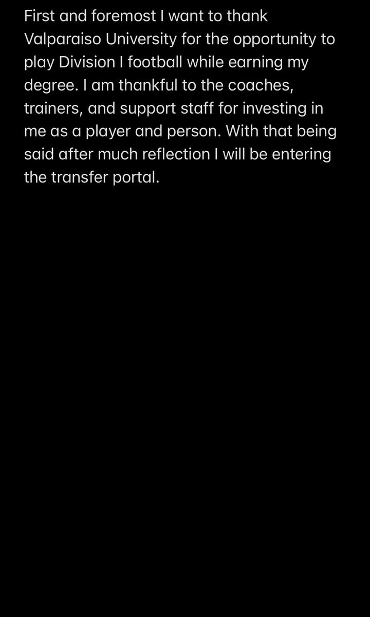 JDoerer's tweet image. Thankful for my time at Valparaiso. I am officially in the transfer portal.
Highlight reel: drive.google.com/file/d/1shPZR2…
Phone number: 313-520-9088