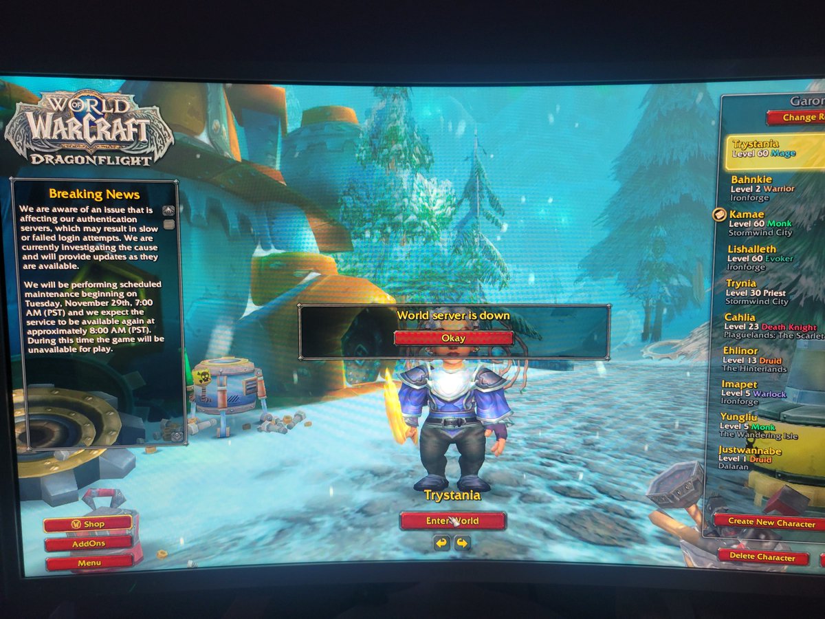 kittycatluvr465's tweet photo. @Warcraft bold move with this top tier game play blizz https://t.co/9j6DYHz3Cm