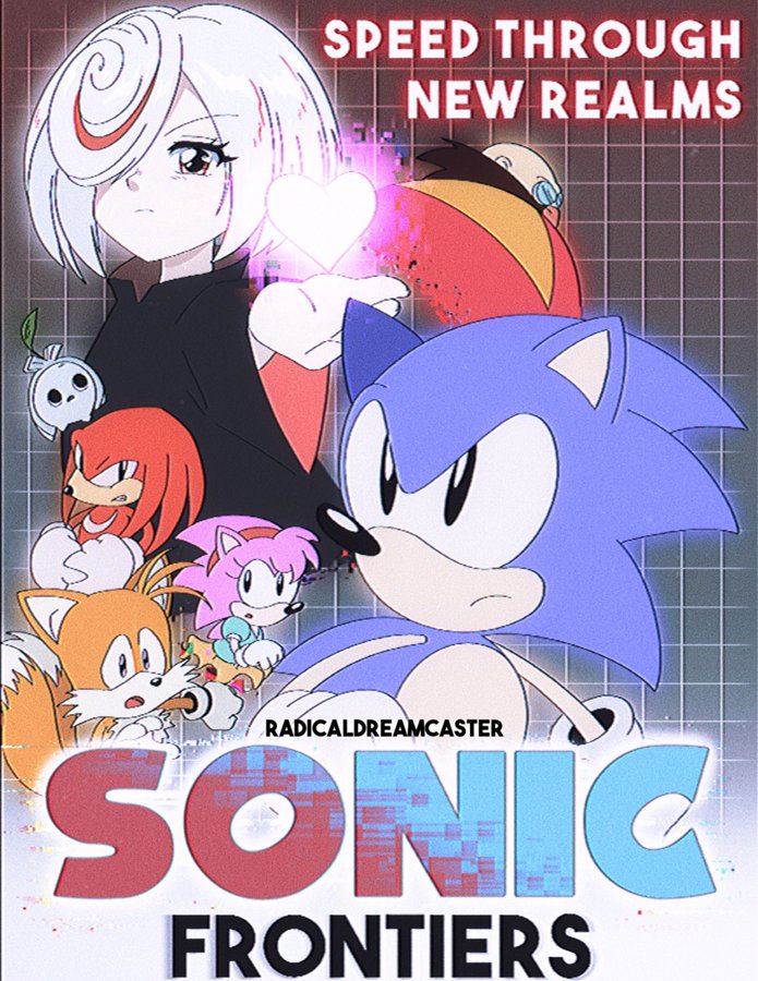 Sonic Frontiers Gets a '90s Anime Makeover in New Poster