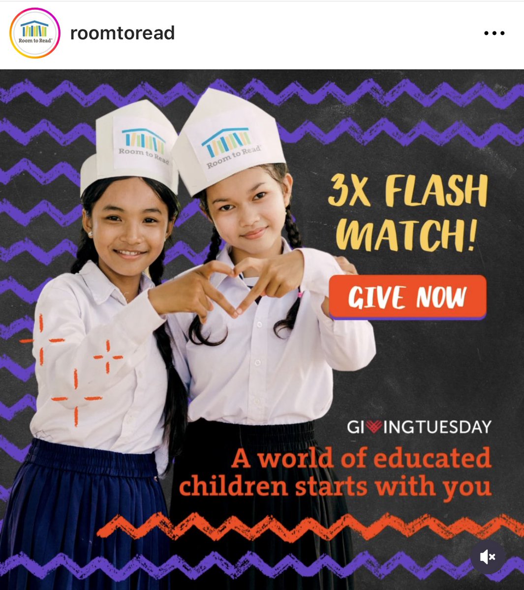 RoomtoReadNJ's tweet photo. Triple Match 3x for #GivingTuesday2022 

https://t.co/PoenPrgKVV https://t.co/h4h33Txeo1