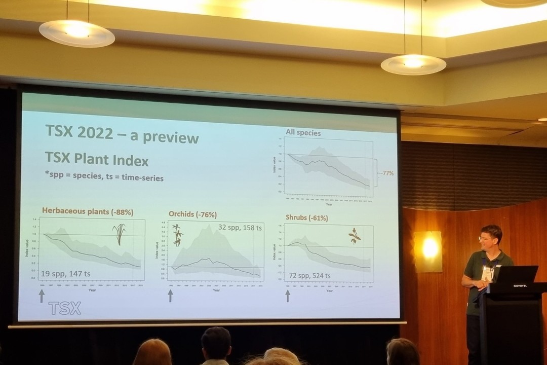 It was a big day for @AusTSX at the #ESASCBO22 conference yesterday. Attendees got a sneak peak at the 2022 TSX, to be officially released on December 13th. It's not looking great for Australia's threatened and near threatened bird, mammal and plant species 🌏 (1/3)