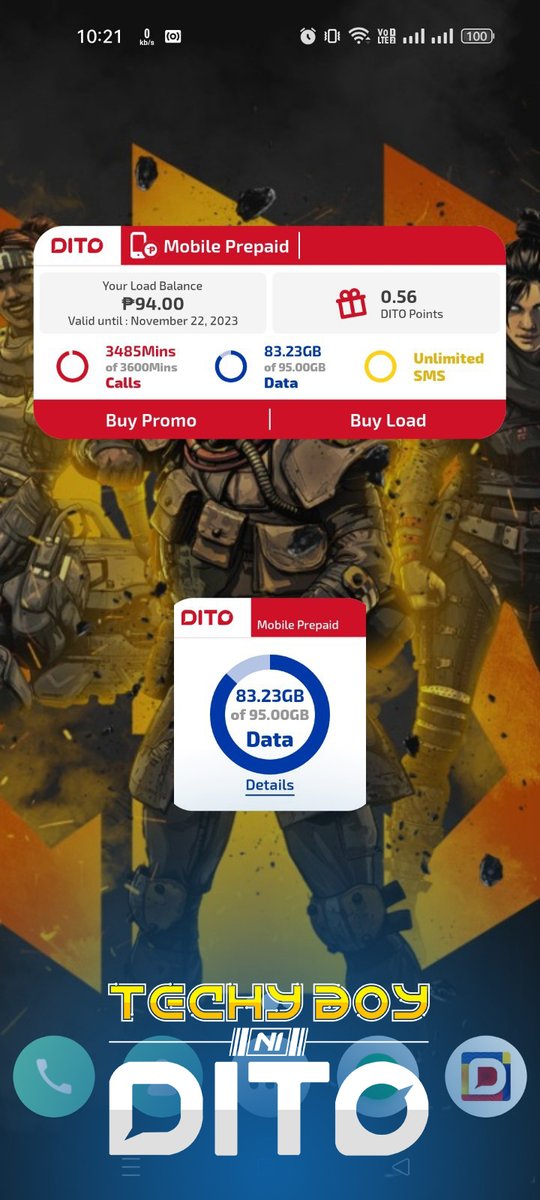 techyboynidito's tweet photo. THIS IS SO COOL! 😍

Finally! DITO's recent update (v2.4.0) over its DITO App got this new cool feature called...

Link to full article -> https://t.co/iVogxYJrZe

💙💛❤️

#DITOTelecommunity #DITOkana #DITOnaTayo #kaDITO #joinkanaDITO #DITOph #DITOTelecom #DITO #TechyBoyniDITO https://t.co/iLST3yL2V7