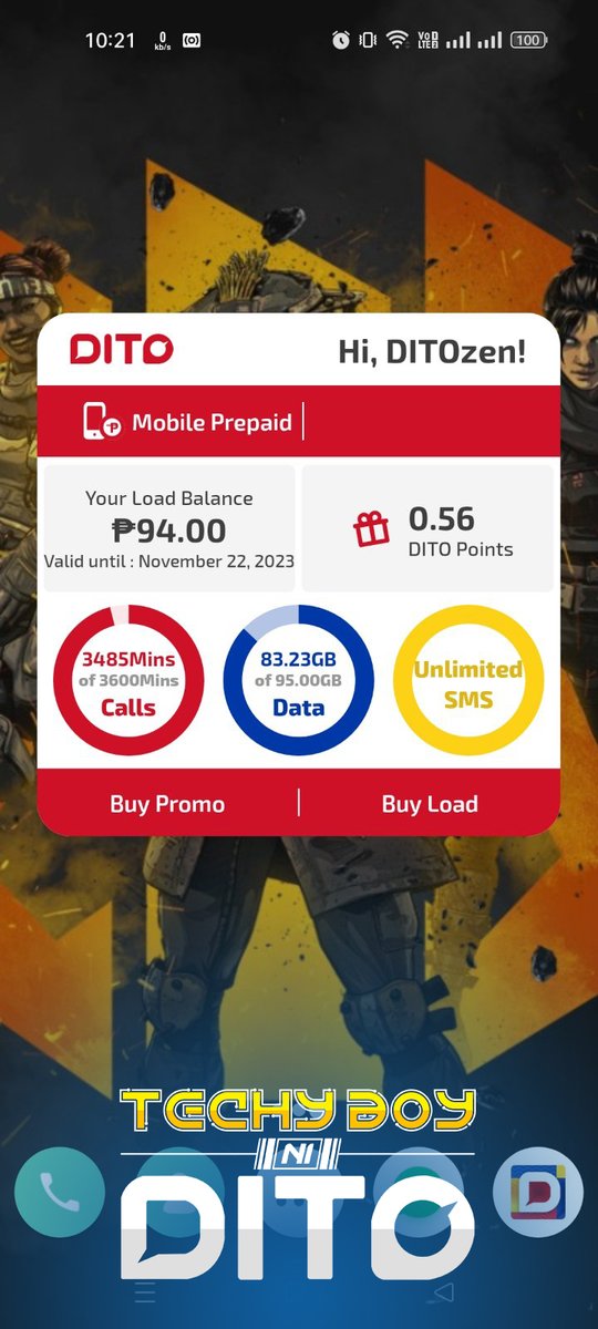 techyboynidito's tweet photo. THIS IS SO COOL! 😍

Finally! DITO's recent update (v2.4.0) over its DITO App got this new cool feature called...

Link to full article -> https://t.co/iVogxYJrZe

💙💛❤️

#DITOTelecommunity #DITOkana #DITOnaTayo #kaDITO #joinkanaDITO #DITOph #DITOTelecom #DITO #TechyBoyniDITO https://t.co/iLST3yL2V7