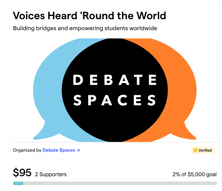 DebateSpaces tweet picture