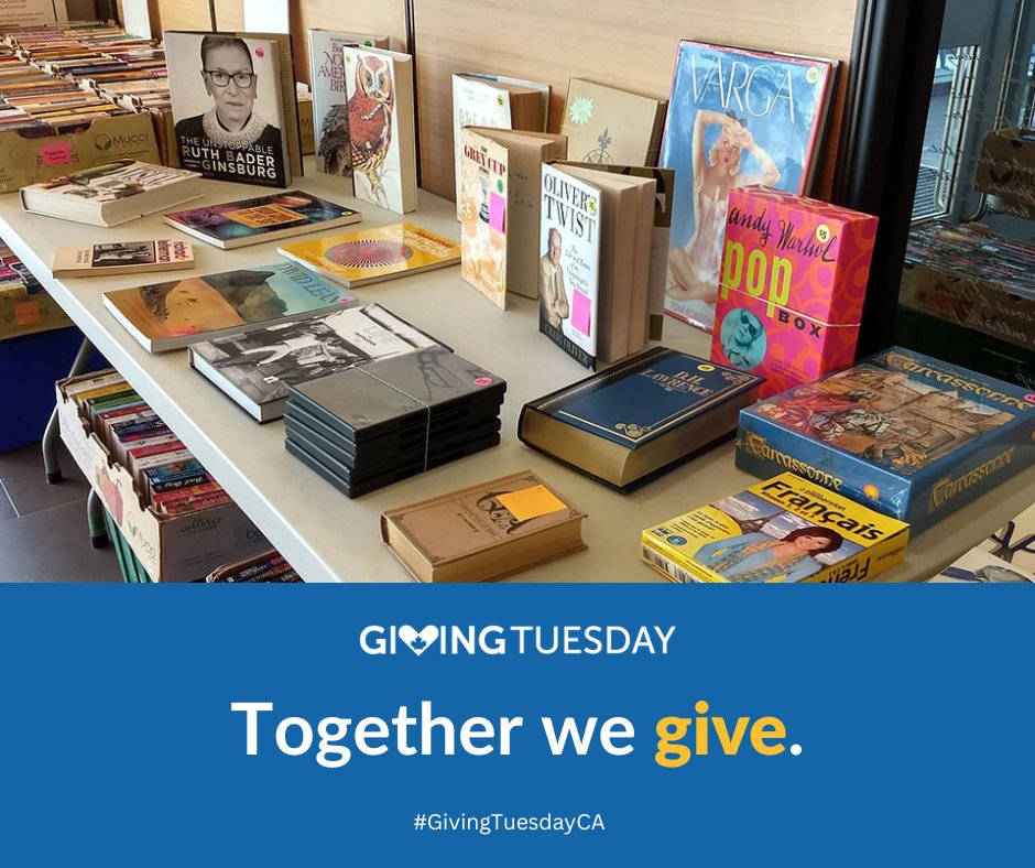 OPL_Friends's tweet photo. Happy #GivingTuesday! We hope you’ll consider becoming a Friend of the Ottawa Public Library @opl_bpo on this special day of giving. Thank you! https://t.co/TqILmKkqU5 https://t.co/TNwrzMiHbg