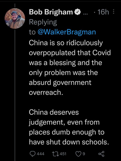 Least they're not dancing around it anymore. You'll start seeing bigger accounts repeat this, at first