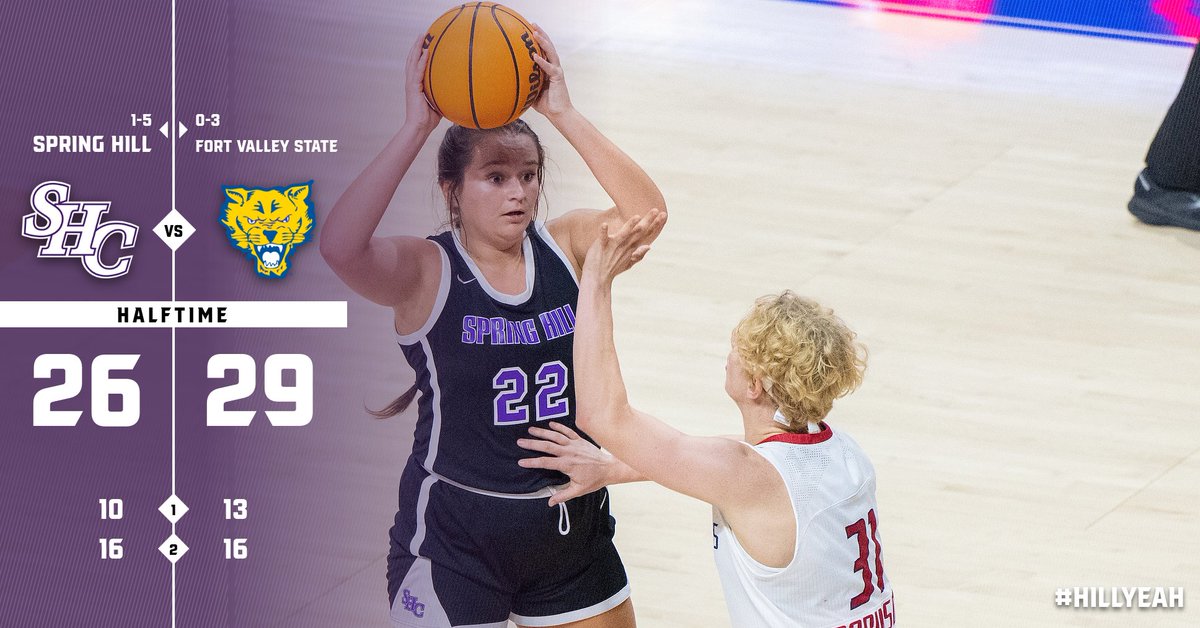 springhillwbb's tweet photo. Lady Badgers trail by three at the half. 

Madison Dowling and Iamunique Bowie each lead us with eight points. 

#HillYeah https://t.co/OwRVxLHyb4
